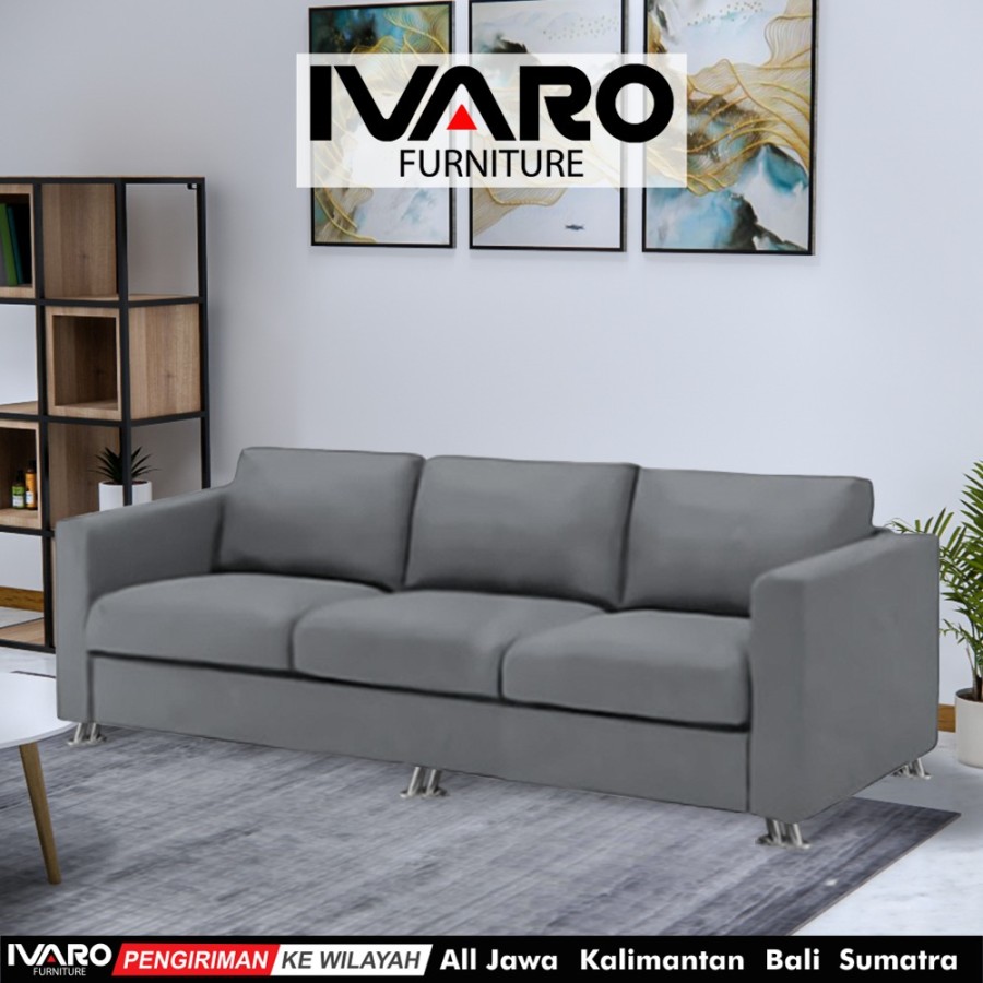 Ivaro Sofa 3 Seater Manggo - 3 seater